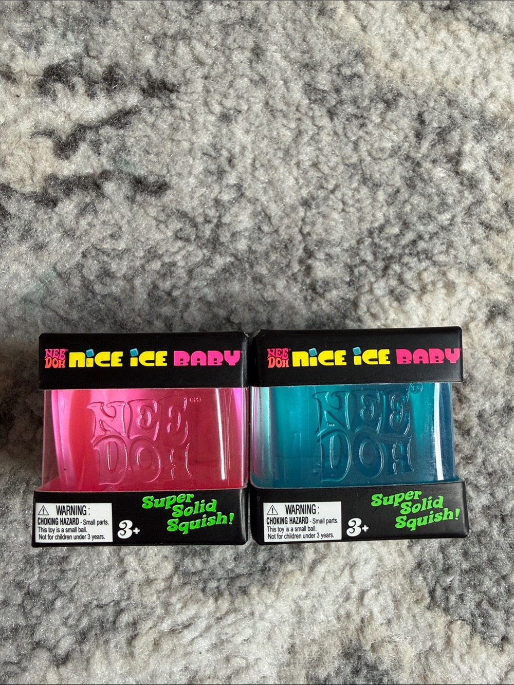 Schylling Needoh Nice Ice Baby Cubes Pink and Blue